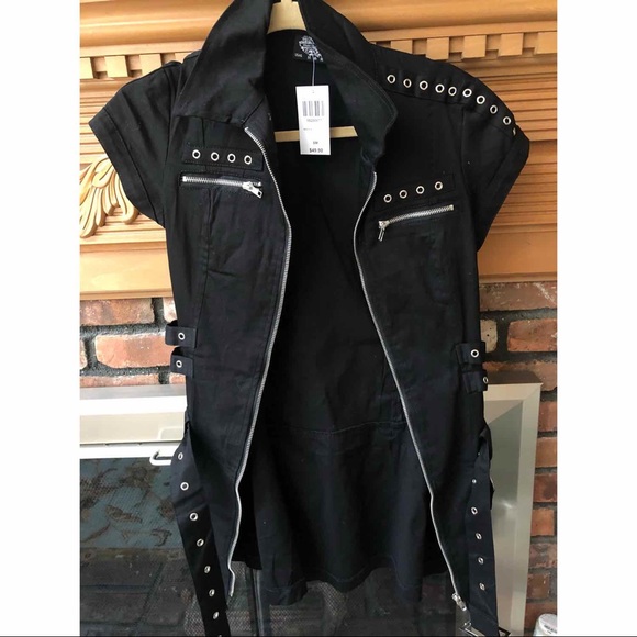 New with tags Hot topic bondage dress - Picture 2 of 2